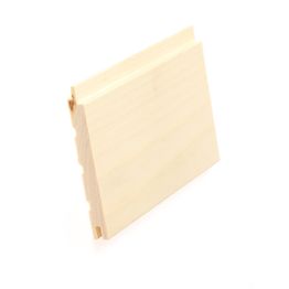 Saunapaneeli Tuuli Sauna STS4, 15x120mm, haapa, puuvalmis