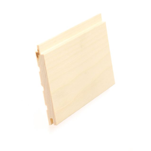 Saunapaneeli Tuuli Sauna STS4, 15x120mm, haapa, puuvalmis