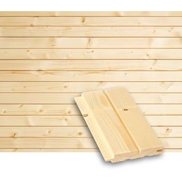 Valeurapaneeli/saunapaneeli Tuuli Sauna STS4, 15x95mm, TK, kuusi, puuvalmis