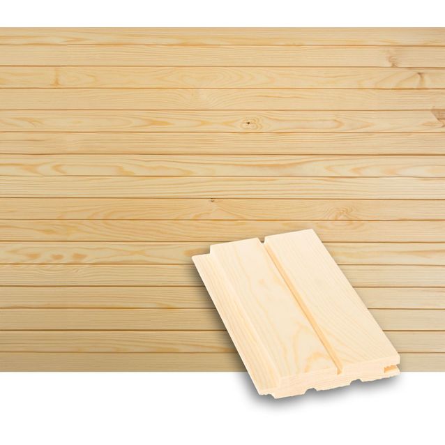 Rimapaneeli/valeurapaneeli Tuuli Indoor STS4, 15x95x2400mm, VM/EM, mänty, puuvalmis