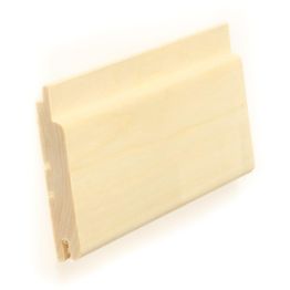 Saunapaneeli Tuuli Sauna STP, 15x90mm, haapa, puuvalmis