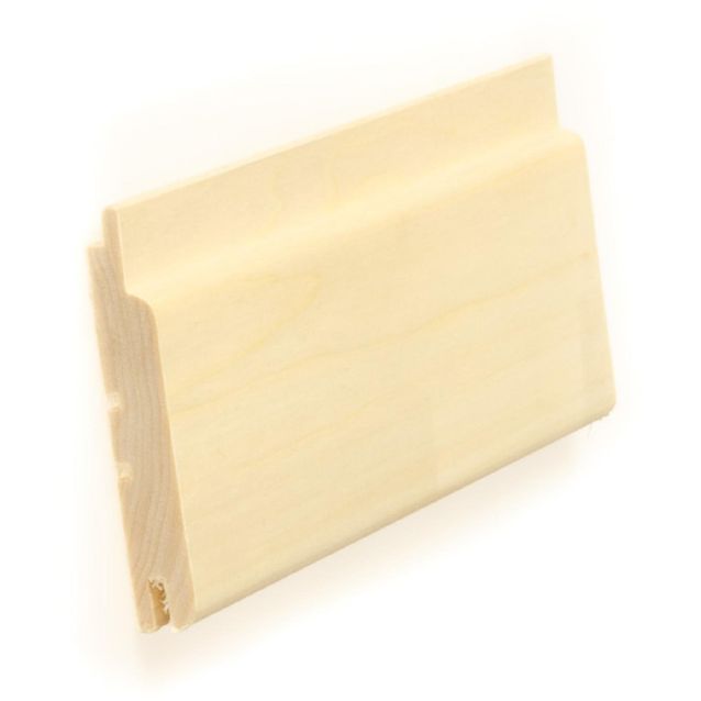 Saunapaneeli Tuuli Sauna STP, 15x90mm, haapa, puuvalmis