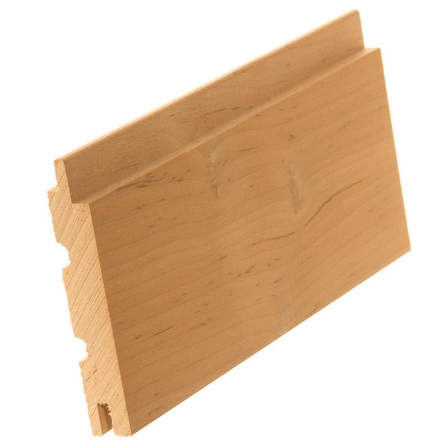 Saunapaneeli Tuuli Sauna STS4 15x90x1800mm, lämpökäsitelty tervaleppä