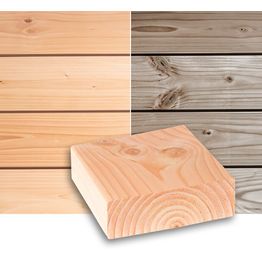 Terassilauta Arctic Outdoor SHP, 45x145mm, douglaskuusi, puuvalmis