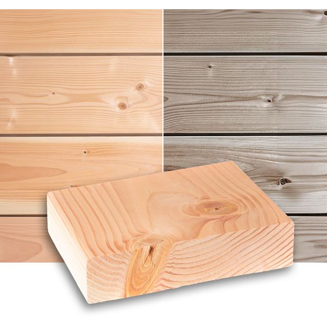 Terassilauta Arctic Outdoors SHP, 45x195x3000mm, douglaskuusi, puuvalmis