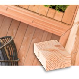 Terassilauta Arctic Outdoor SHP, 45x95mm, douglaskuusi, puuvalmis