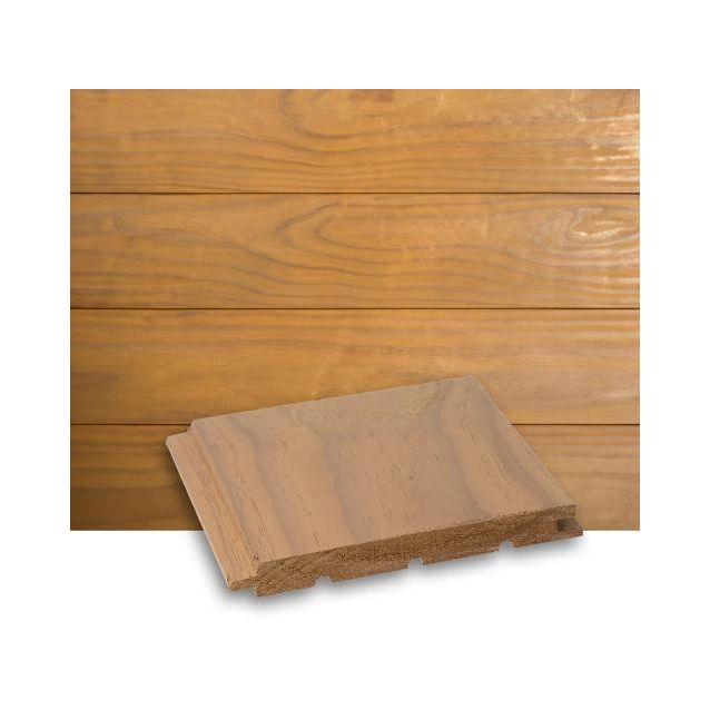 Saunapaneeli/sisustuspaneeli Lauta STS4, 15x185x1800mm, radiatamänty, lämpökäsitelty