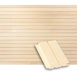 Valeurapaneeli/saunapaneeli Tuuli Sauna STS4, 15x90mm, haapa, puuvalmis