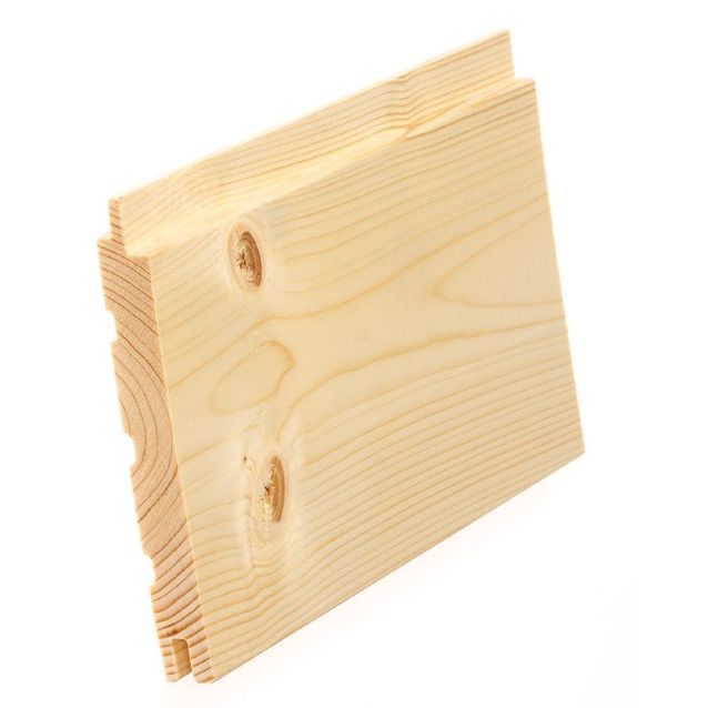 Saunapaneeli Tuuli Sauna STS4, 15x120mm, VK kuusi, puuvalmis