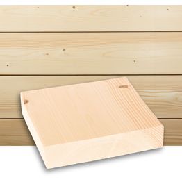 Laudelauta Tuuli Sauna SHP, 45x195mm, TK, kuusi, puuvalmis