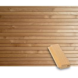 Saunapaneeli Lauta STS4, 15x45mm, lämpökäsitelty haapa