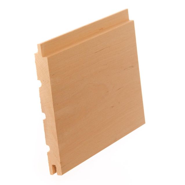 Saunapaneeli Tuuli Sauna STS4, 15x140mm, tervaleppä, puuvalmis