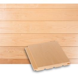 Saunapaneeli Tuuli Sauna STS4, 15x140mm, tervaleppä, puuvalmis