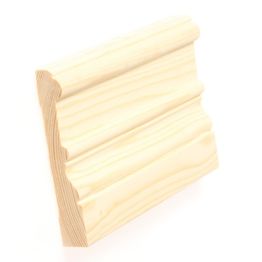 Peitelista/perinnelista Kartano Listat Mottala, 21x120mm, VM/EM mänty, puuvalmis