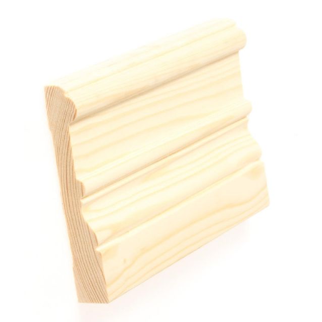 Peitelista/perinnelista Kartano Listat Mottala, 21x120mm, VM/EM mänty, puuvalmis