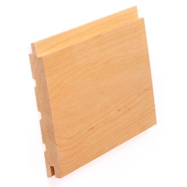 Saunapaneeli Tuuli Sauna STS4, 15x120mm, tervaleppä, puuvalmis