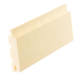 Saunapaneeli Tuuli Sauna STS4, 15x70mm, haapa, puuvalmis