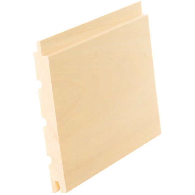 Saunapaneeli Tuuli Sauna STS4, 15x140mm, haapa, puuvalmis