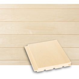 Saunapaneeli Tuuli Sauna STS4, 15x140mm, haapa, puuvalmis