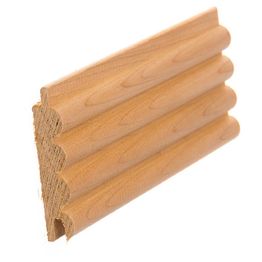 Sormipaneeli Tuuli Sauna STK, 15x66mm, haapa, lämpökäsitelty