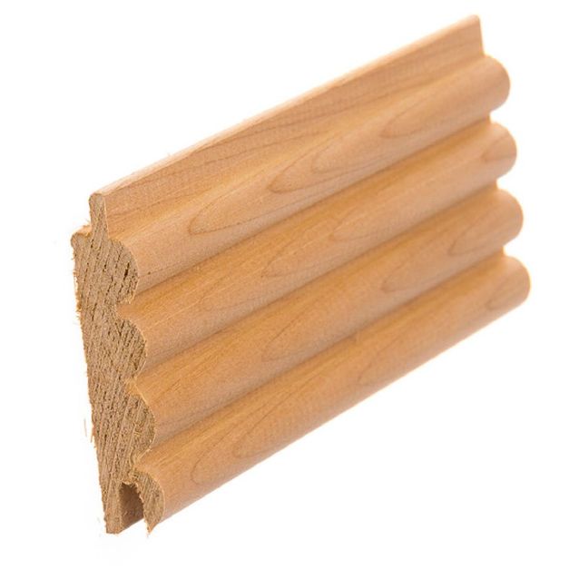 Sormipaneeli Tuuli Sauna STK, 15x66mm, haapa, lämpökäsitelty