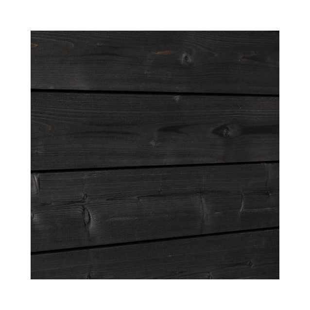 Saunapaneeli/sisustuspaneeli Lauta STS4, 14x120x2380mm, kuusi, saunasuojattu, hiili
