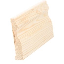 Peitelista/perinnelista Kartano Listat Nurmi, 21x90mm, oksaton mänty, puuvalmis