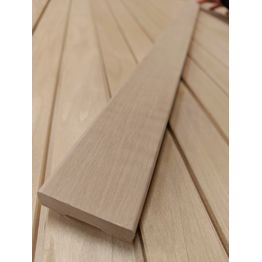 Peitelista Lauta, 12x42mm, lämpökäsitelty haapa
