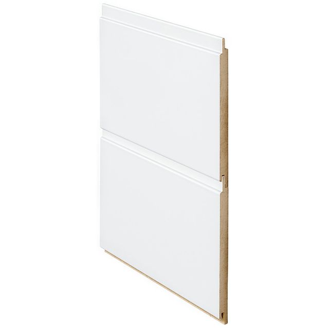 Kattopaneeli STP 10x150x2080 MDF, Valkoinen, Päätypontattu