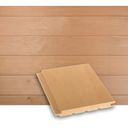 Saunapaneeli Lauta STS4, 15x140mm, lämpökäsitelty tervaleppä