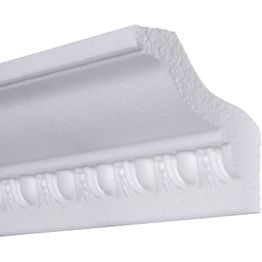 Kattolista Lundbergs Giselle 80x2000mm valkoinen