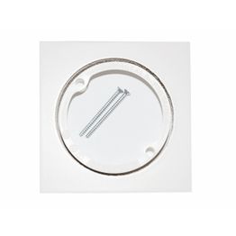 Johdon läpivienti Lundbergs Solliden yksiosainen valkoinen