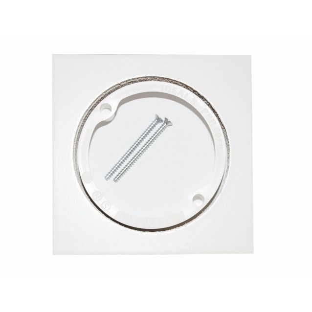 Johdon läpivienti Lundbergs Solliden yksiosainen valkoinen