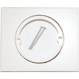 Johdon läpivienti Lundbergs Solliden kaksiosainen valkoinen