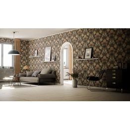 Holvikaari Lundbergs Roma 860 MDF valkoinen