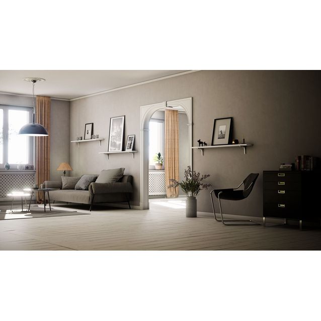 Holvikaari Lundbergs Venezia 2000 MDF valkoinen