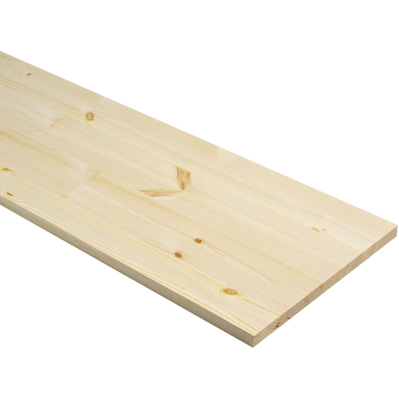 Liimapuulevy Lundbergs 2400x600x18mm mänty käsittelemätön