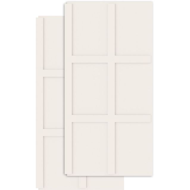 Sisustuspaneeli Lundbergs Herrgård 11x600x1220mm HDF 2kpl/pkt, eri värejä