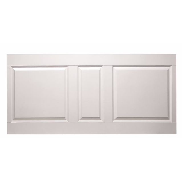 Sisustuspaneeli Lundbergs Solliden 11x837x1845mm HDF valkoinen