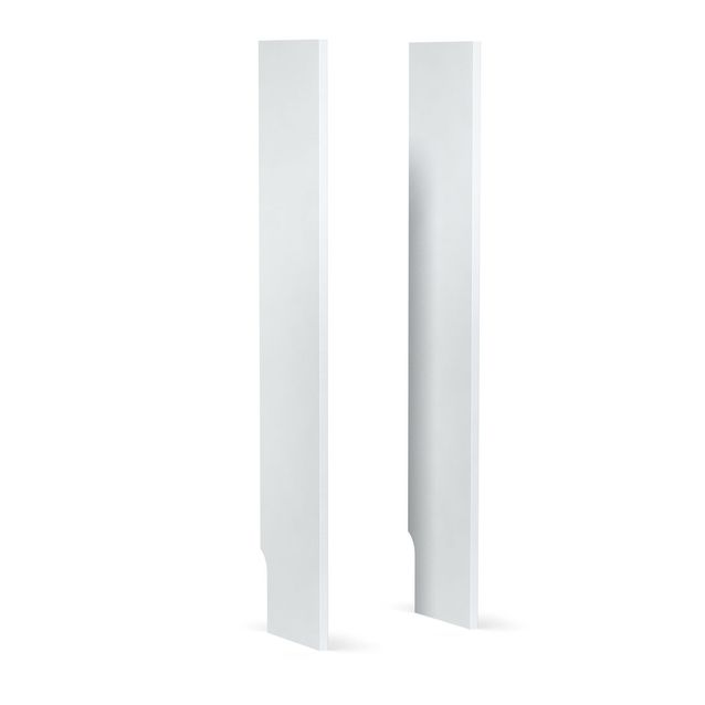 Patterinsuojan päätypari Lundbergs valkoinen eri kokoja