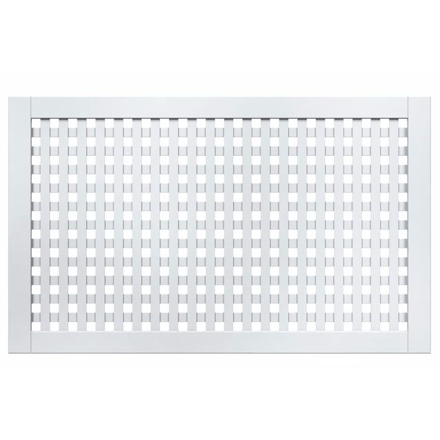 Patterinsuoja Lundbergs Olivia 70x45cm valkoinen