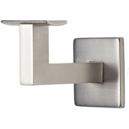 Käsijohteen kannatin Lundbergs 742 alumiini harjattu