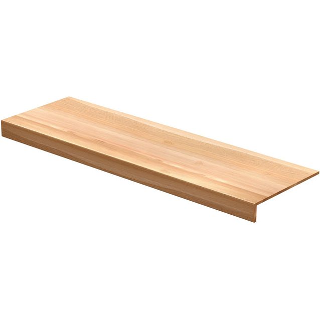 Porrasaskelma Lundbergs Rustic 1000x294mm yksöisaskelma tammi lakattu