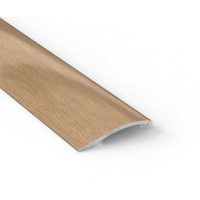 Tasolista Lundbergs Fix 0-10mm 40mm alumiini ruskea, eri pituuksia