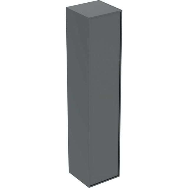 Korkea kaappi IDO Sense Art, 1725x366mm, yksi ovi ja sisäpeili, laava