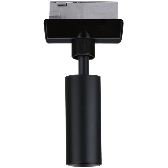 Lamppukannatin kiskoon Paulmann URail Ø23mm mattamusta