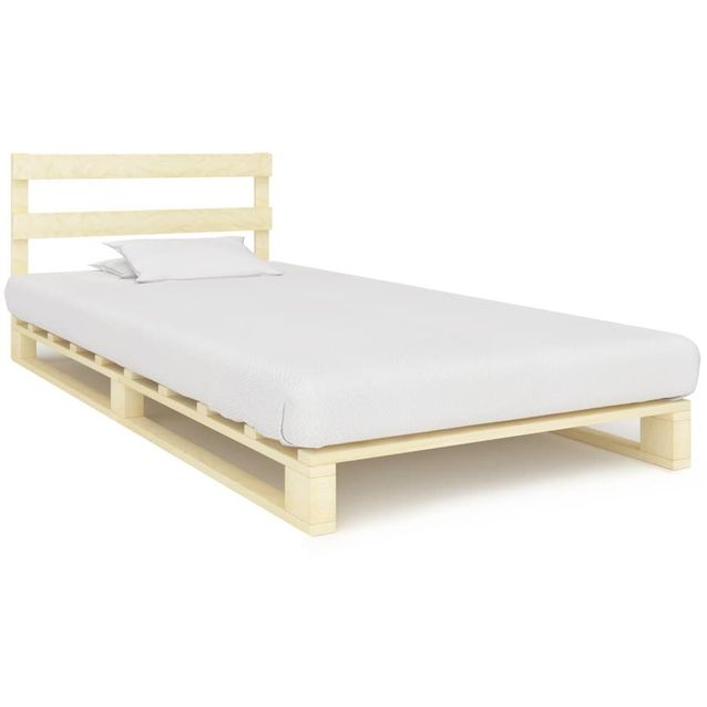 Lavasängynrunko täysi mänty 100x200 cm_1