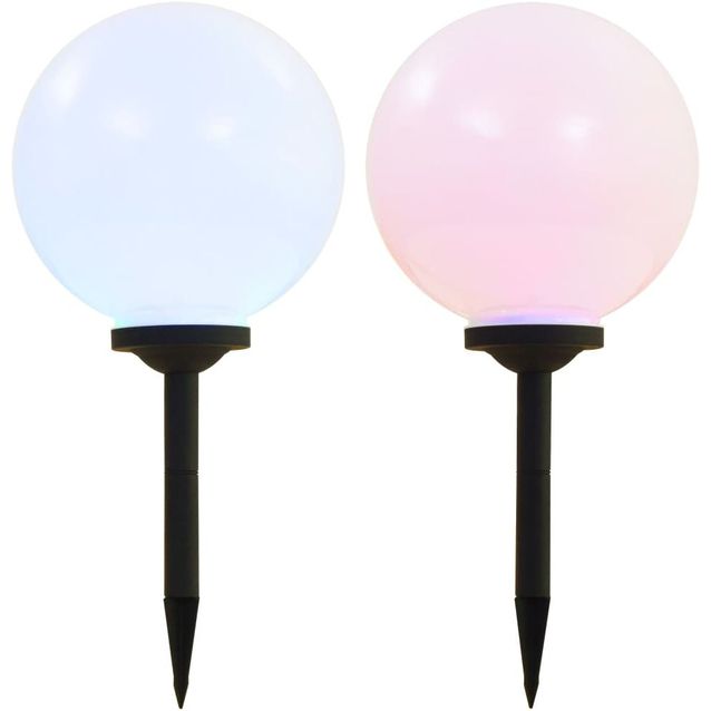 Led-aurinkokennovalaisin 2kpl väriä vaihtava pyöreä 30cm rgb_1