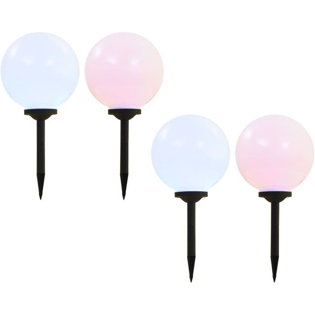 Led-aurinkokennovalaisin 4kpl väriä vaihtava pyöreä 30cm rgb_1