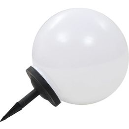 Led-aurinkokennovalaisin väriä vaihtava pyöreä 40 cm rgb